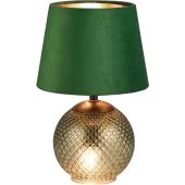 Trio Jonna R51242015 groen fluwelen tafellampje