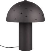 Reality Seta R51361032 zwarte tafellamp met sterrenmotief