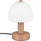 Reality Glenn R51961065 koffiebruine tafellamp