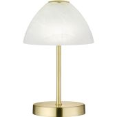 Tafellamp Queen messing 24cm