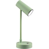 Bureaulamp Lenny groen 28cm