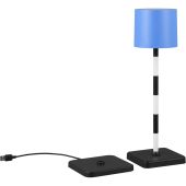 Trio Fernandez R54096312 blauwe tafellamp voor buiten