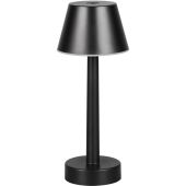 Reality Vidal R54991132 zwart oplaadbaar tafellampje