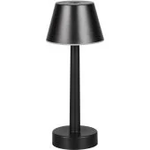 Reality Vidal R54991132 zwart oplaadbaar tafellampje