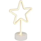 Tafellamp Star geel 30cm