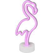 Tafellamp Flamingo roze 29cm