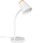Reality Pongo R55831101 mat witte kunststof tafellamp