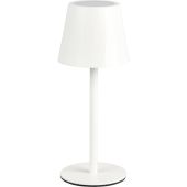 Reality Diaz R55961131 witte oplaadbare tafellamp voor buiten