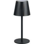 Reality Diaz R55961132 zwarte oplaadbare tafellamp voor buiten