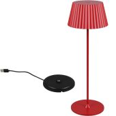 Reality Suarez R57706110 rode oplaadbare tafellamp