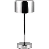Trio Jeff R59151106 chromen tafellamp op batterijen