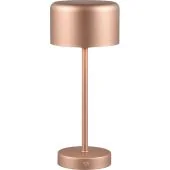 Trio Jeff R59151165 koffie kleurige tafellamp op batterijen