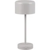 Batterijlamp Jeff grijs 30cm