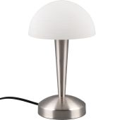 Trio Canaria R59561107 staal kleurig tafellampje