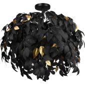 Trio Leavy R60463032 plafondlamp met bladeren