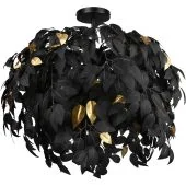 Trio Leavy R60463032 plafondlamp met bladeren