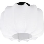 Casalum Madleine R61971001 plafonniere van wit textiel