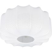 Casalum Madeline R61971901 plafonniere van wit textiel