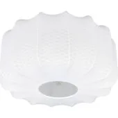 Casalum Madeline R61971901 plafonniere van wit textiel