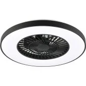 Reality Stralsund R62522132 zwarte plafondventilator