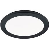 Trio Camillus R62921532 zwarte badkamer plafonniere