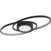Plafondlamp Galaxy zwart 57cm