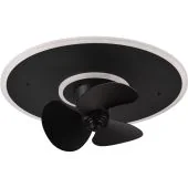 Reality Sortland R67393132 zwarte plafondventilator