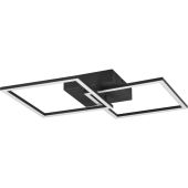 Trio Trail R64492132 zwarte plafondlamp
