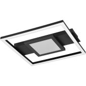 Plafondlamp Wheeler zwart 35cm