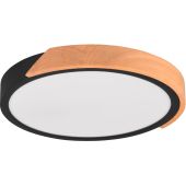 Plafonniere Jano zwart 31cm