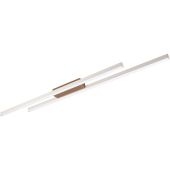 Plafondlamp Odio koffie 110cm