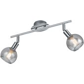Trio Brest R80592006 chromen spot met rookglas