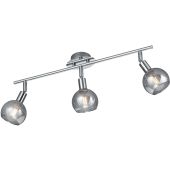 Trio Brest R80593006 chromen spot met rookglas
