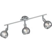Trio Brest R80593006 chromen spot met rookglas