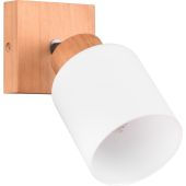 Trio Assam R81111030 hout met glazen spotje