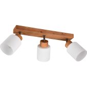 Trio Assam R81113030 natuur houten spot met glas