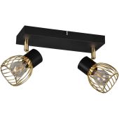 Trio Ardon R81382080 zwart met gouden spot
