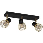 Trio Ardon R81383080 zwart met gouden spot