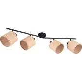 Casalum Aimee R81854036 zwarte spot met kapjes van schors