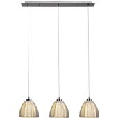 Brilliant Relax 61176/15 hanglamp chroom