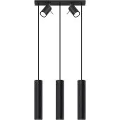 Sollux Ring SL.1099 mat zwarte hanglamp