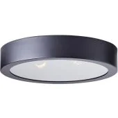 Brilliant Sandros 99736/93 mat zwarte plafondlamp