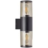 Brilliant Sergio 96473/63 mat zwarte buiten wandlamp
