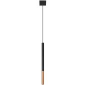 Sollux Mozaica SL.0888 zwart met koperen hanglamp