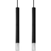 Sollux Wezyr SL.0961 zwarte hanglamp