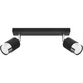 Spot Nero SOL1065 zwarte spot met chroom