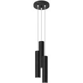 Sollux Lagos SOL1079 mat zwarte hanglamp