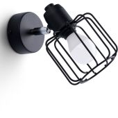 Sollux Beluci SL.1114 zwart metalen spot