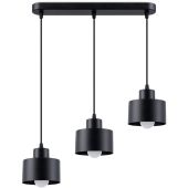Sollux Savar SL.1133 mat zwarte hanglamp