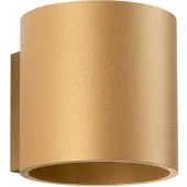 Sollux Orbis SL.1181 goud kleurige wandlamp